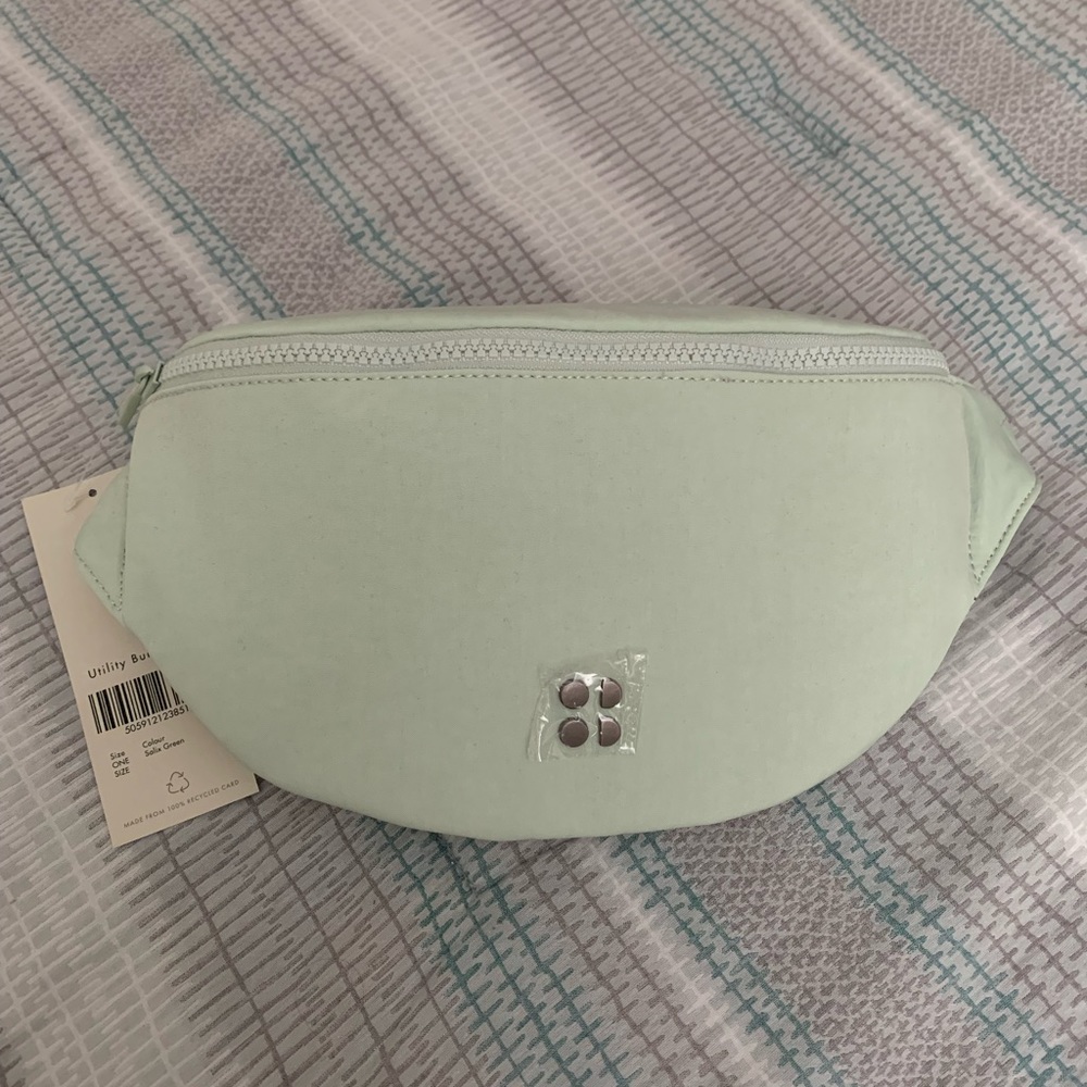 Sweaty Betty Utility Bum Bag Belt Bag Fanny Pack - NWT Salix Green